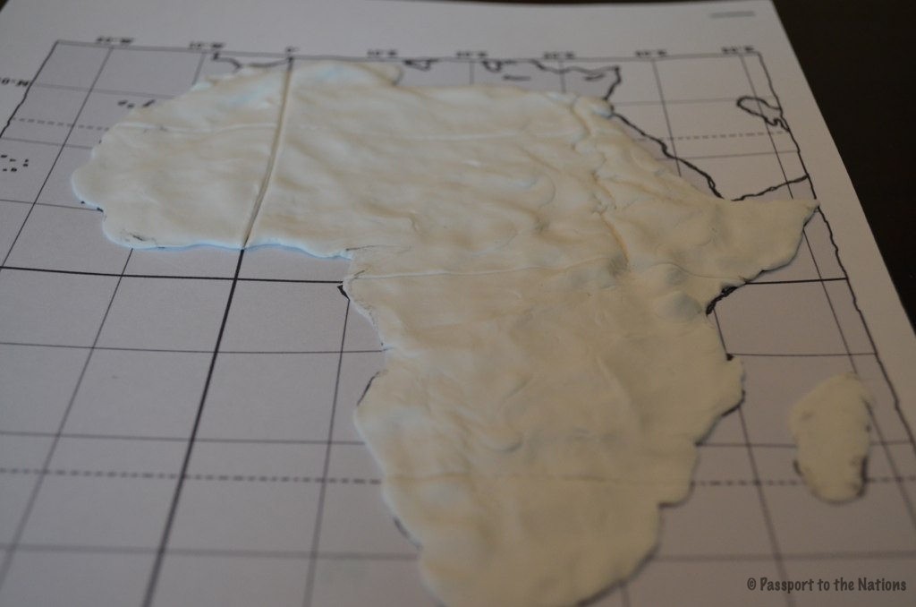 Map Africa! {Model Magic Map – part 1}