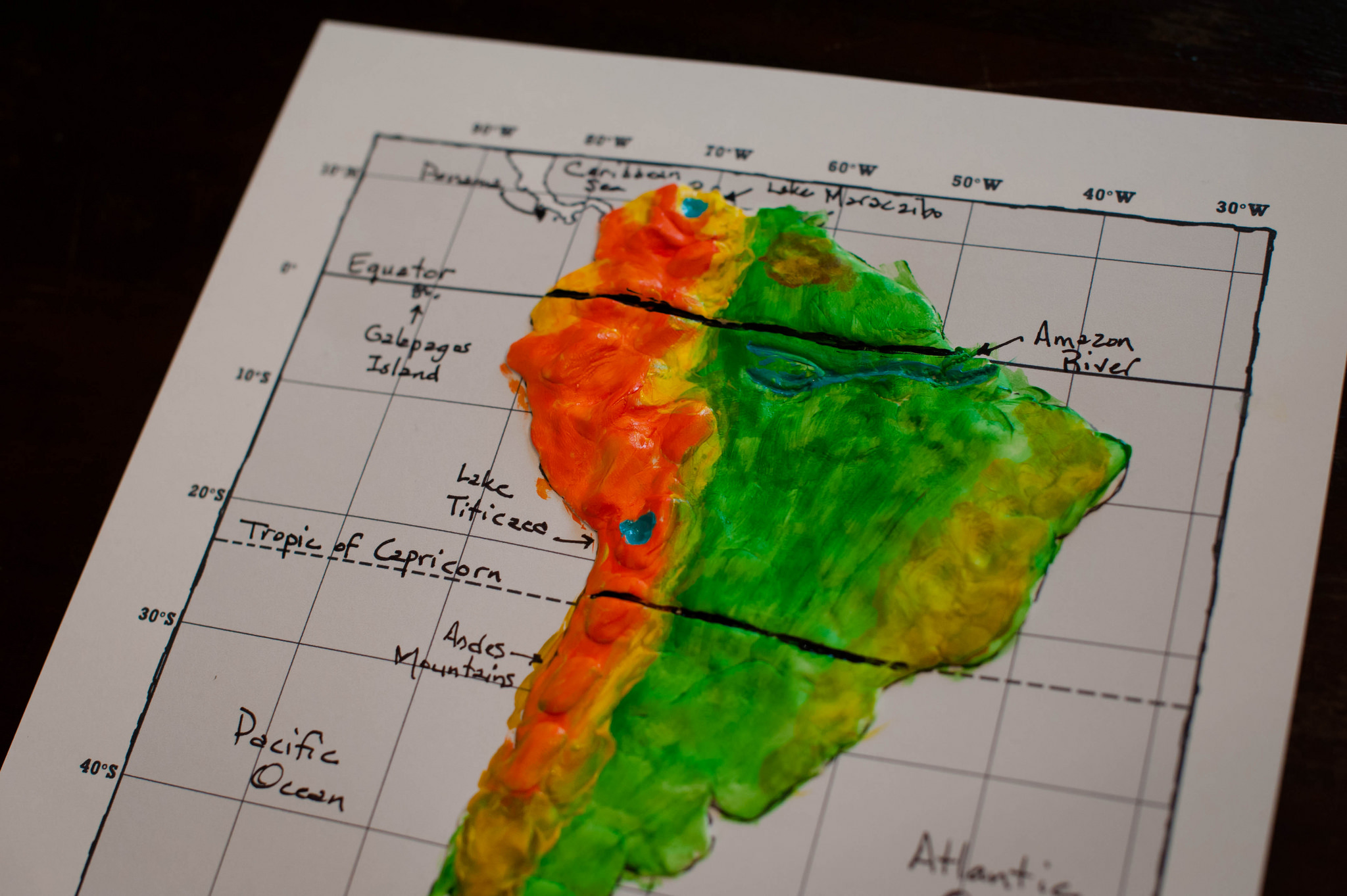 Map South America! (Model Magic Map – Part 2)
