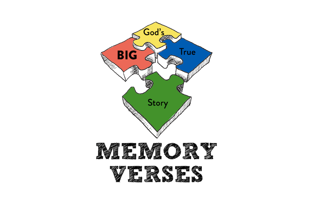 God’s Big True Story {Memory Verses}